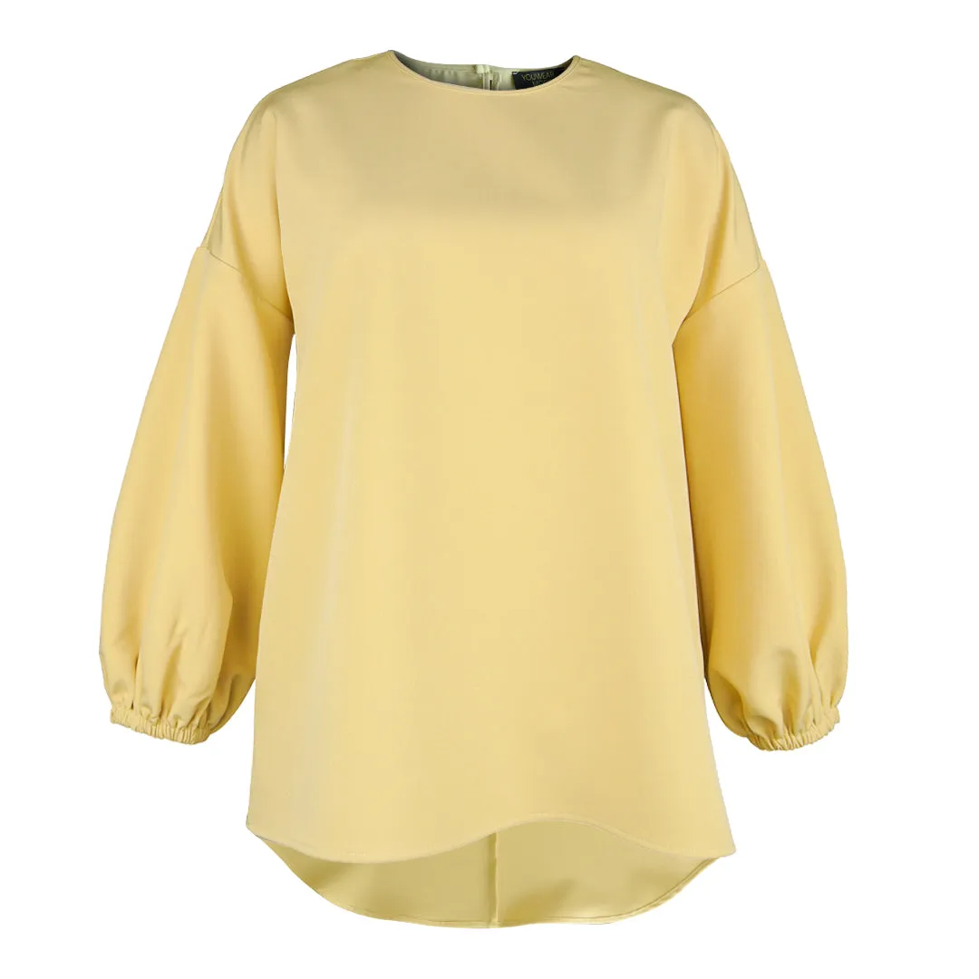 Aasma Kurung Set - Royal Mustard