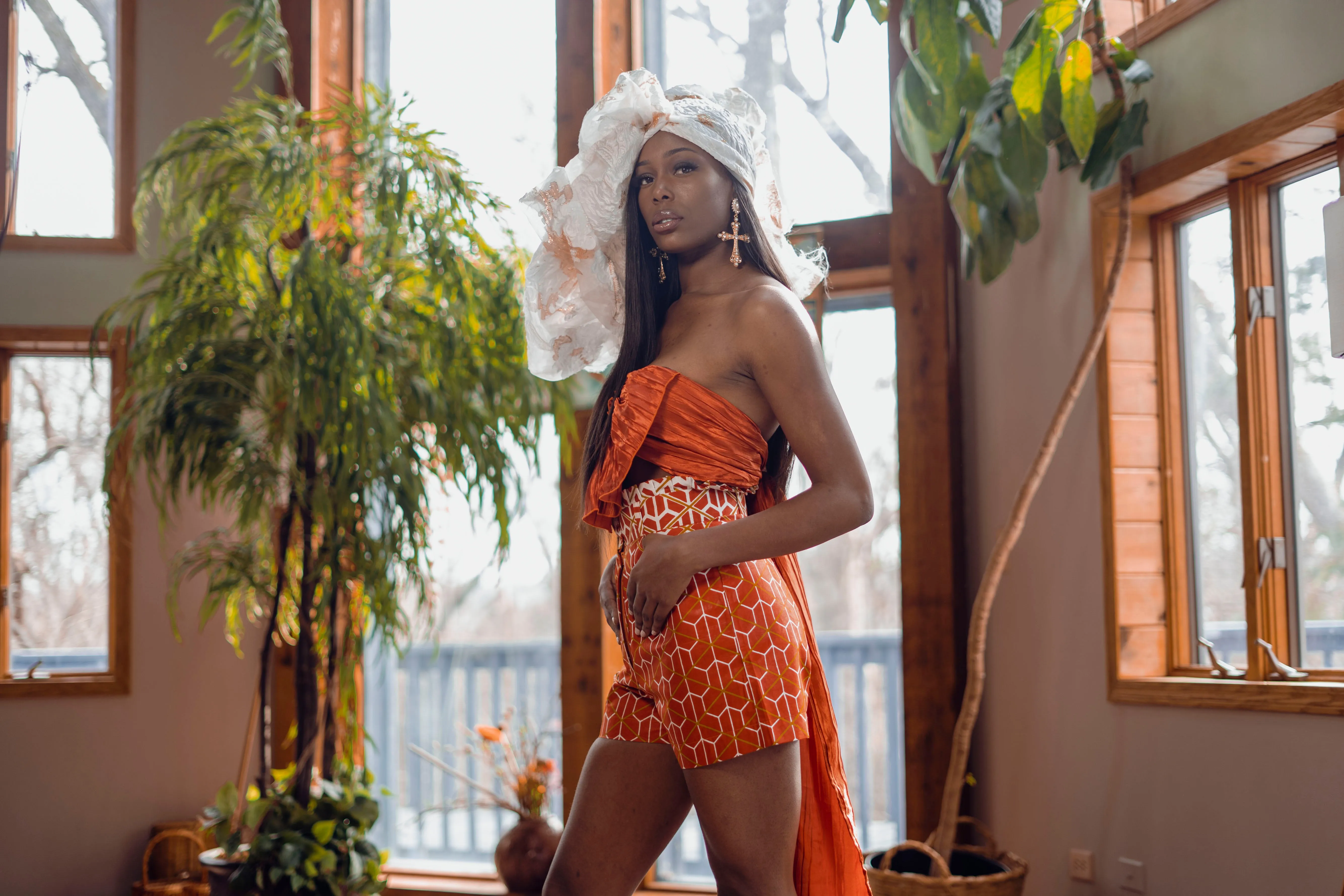 Atinkapa bandeau top.