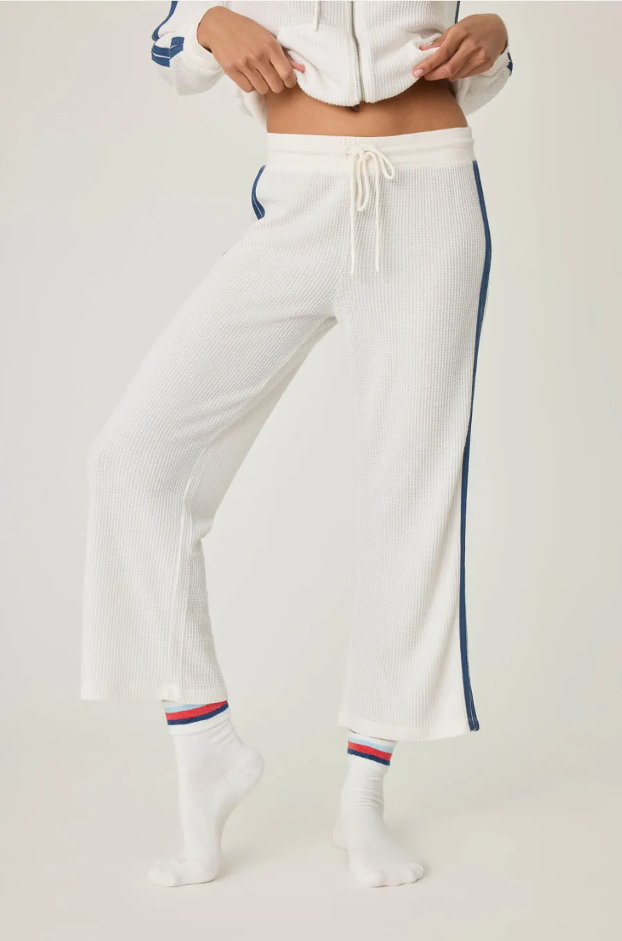 Back On Track Cropped Pants In Ivory