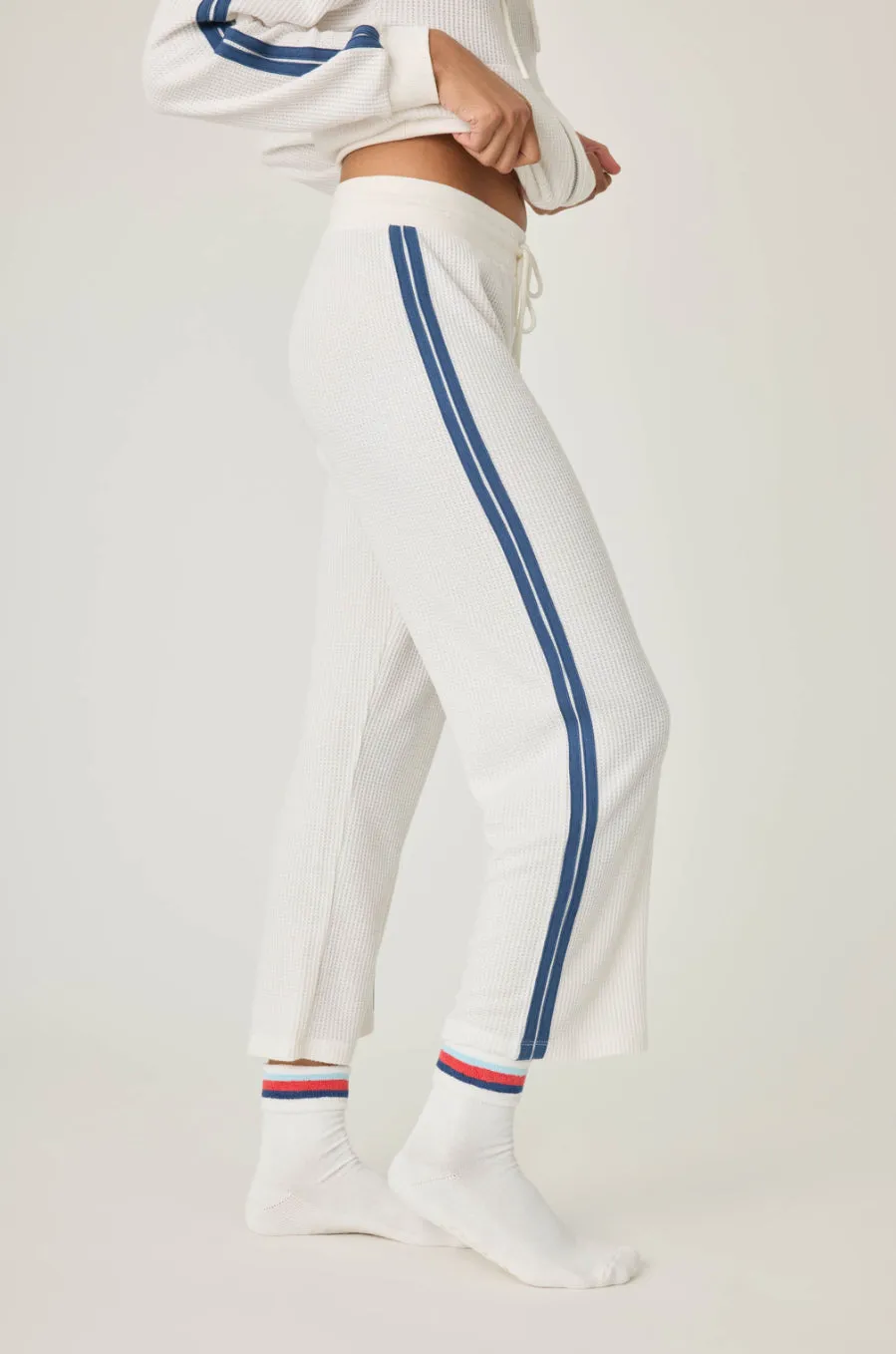 Back On Track Cropped Pants In Ivory