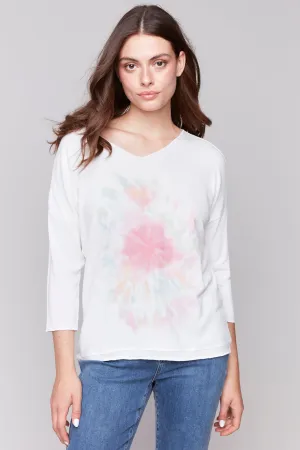 GALAXY MUTED FLORAL TOP