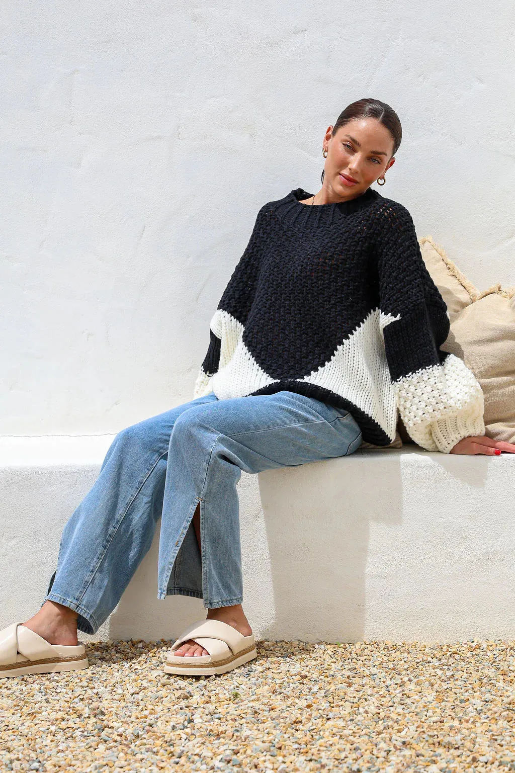 GETAWAY JUMPER - OREO