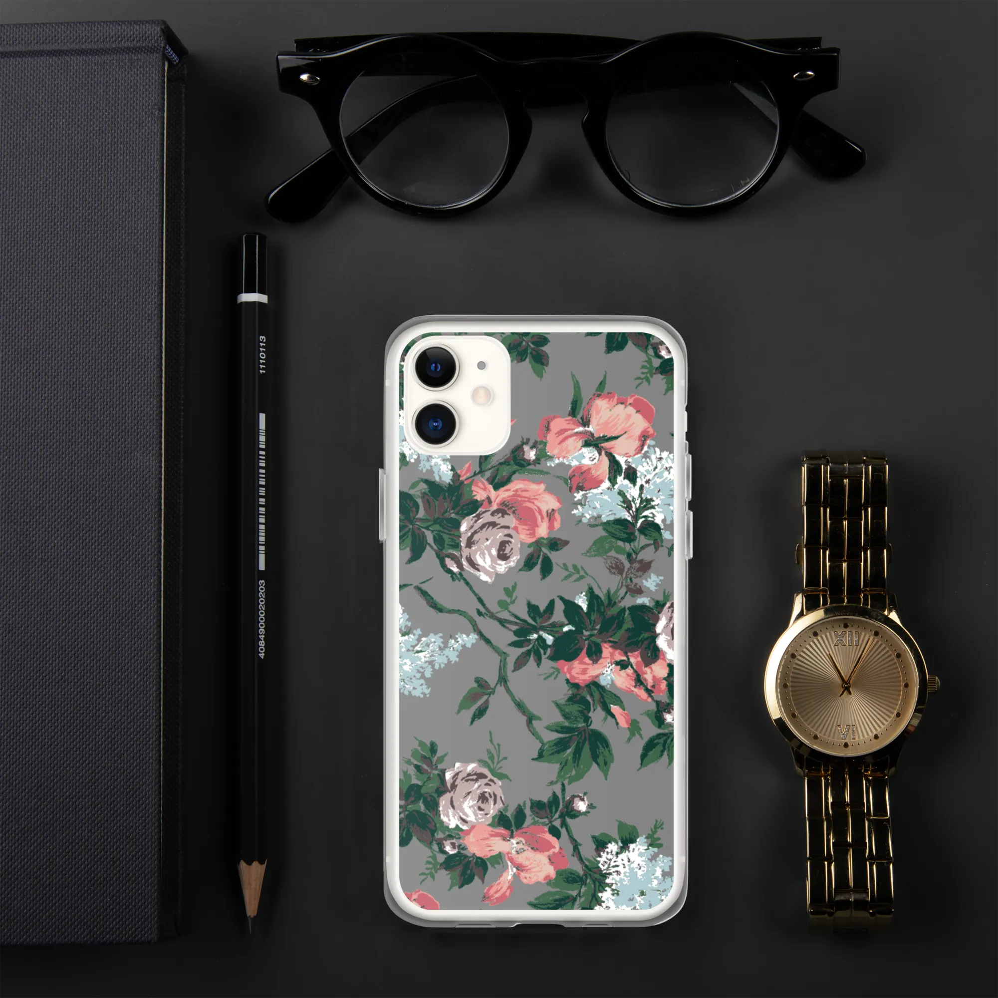 J'adore Paris Vintage Bella Roses Print iPhone Case | Pinup Couture