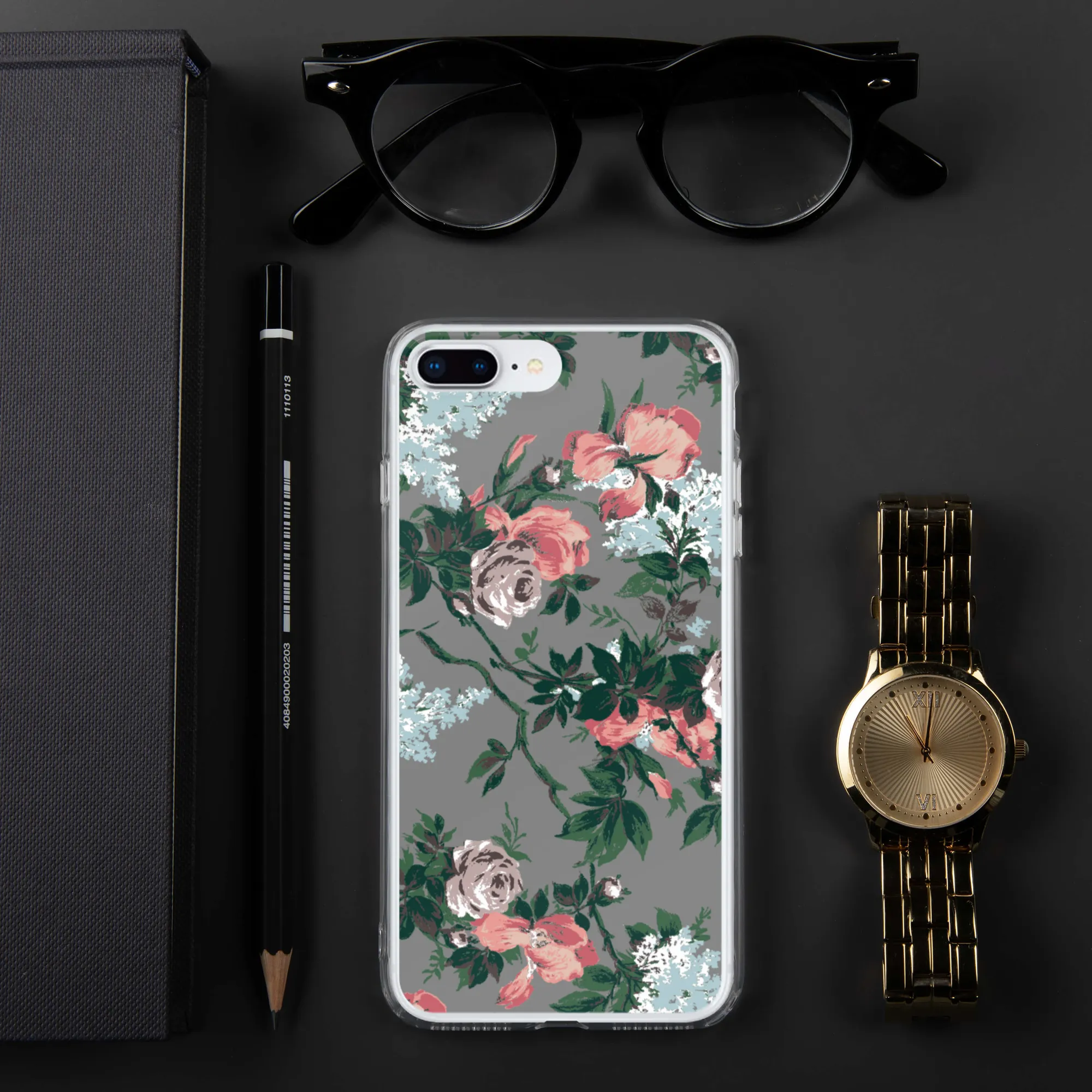 J'adore Paris Vintage Bella Roses Print iPhone Case | Pinup Couture