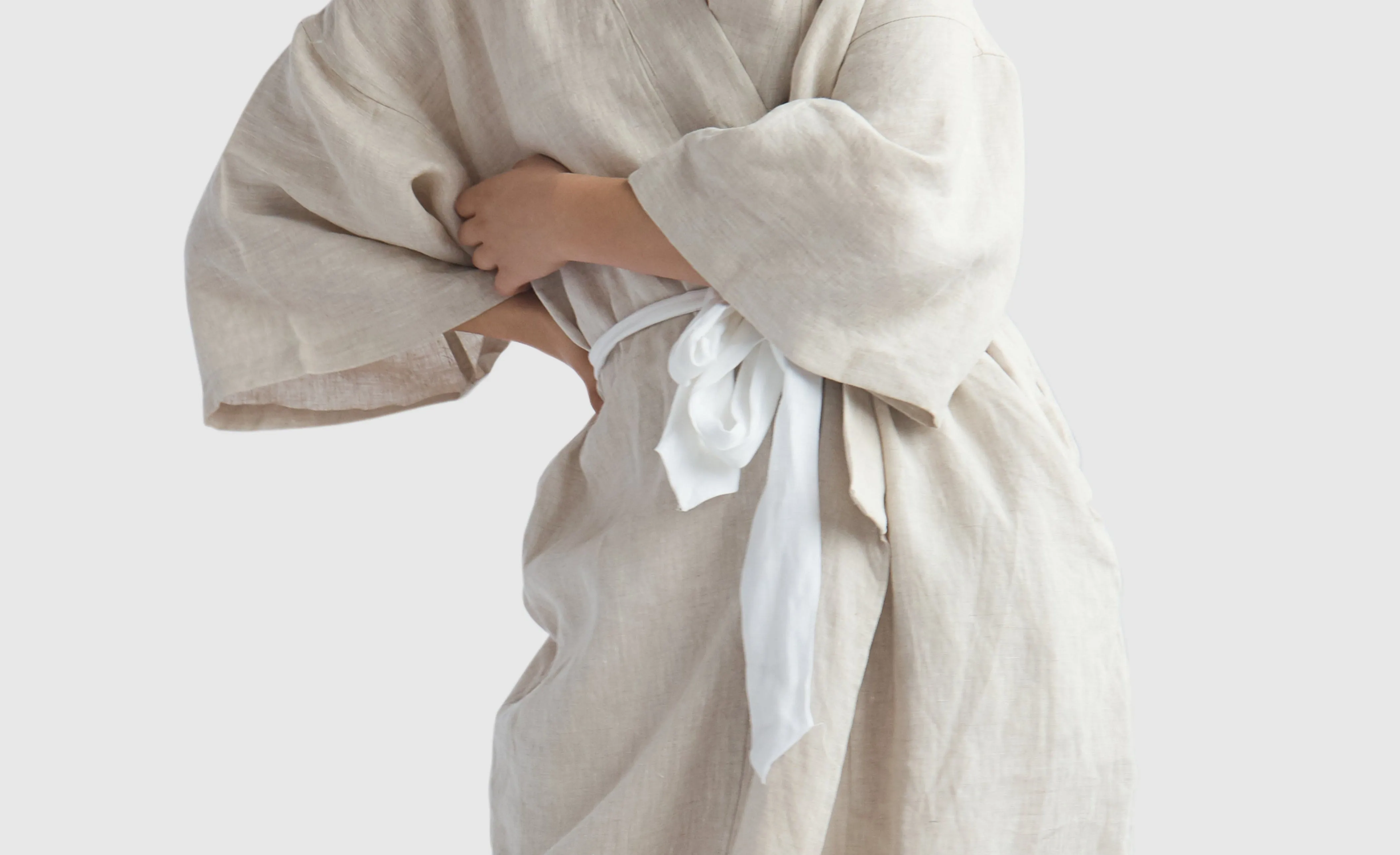 Linen Kimono Robe