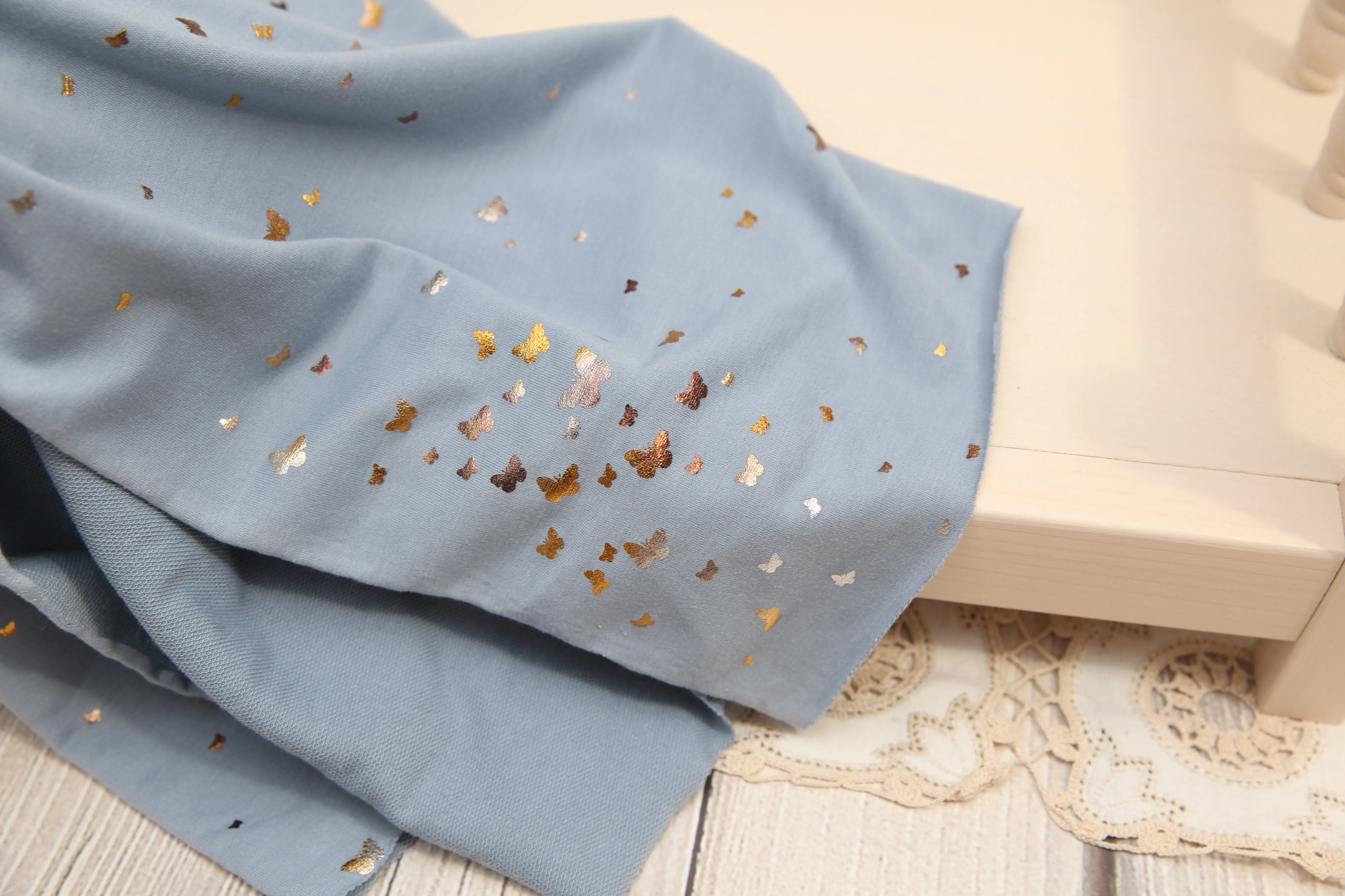 MADE TO ORDER- REVERSIBLE (Size- 11x17) Two Color Gold BUTTERFLY NB Mattress