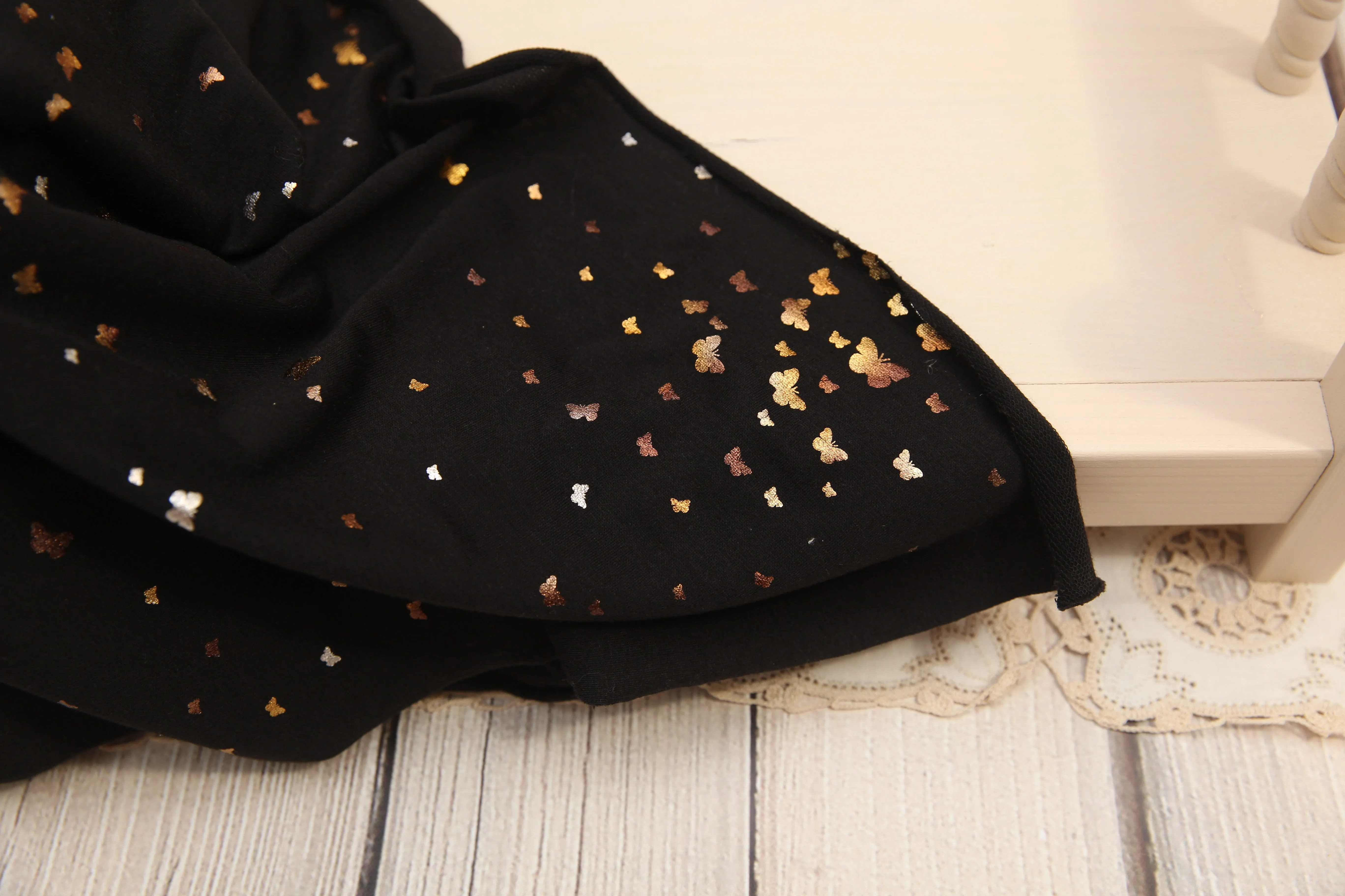 MADE TO ORDER- REVERSIBLE (Size- 11x17) Two Color Gold BUTTERFLY NB Mattress