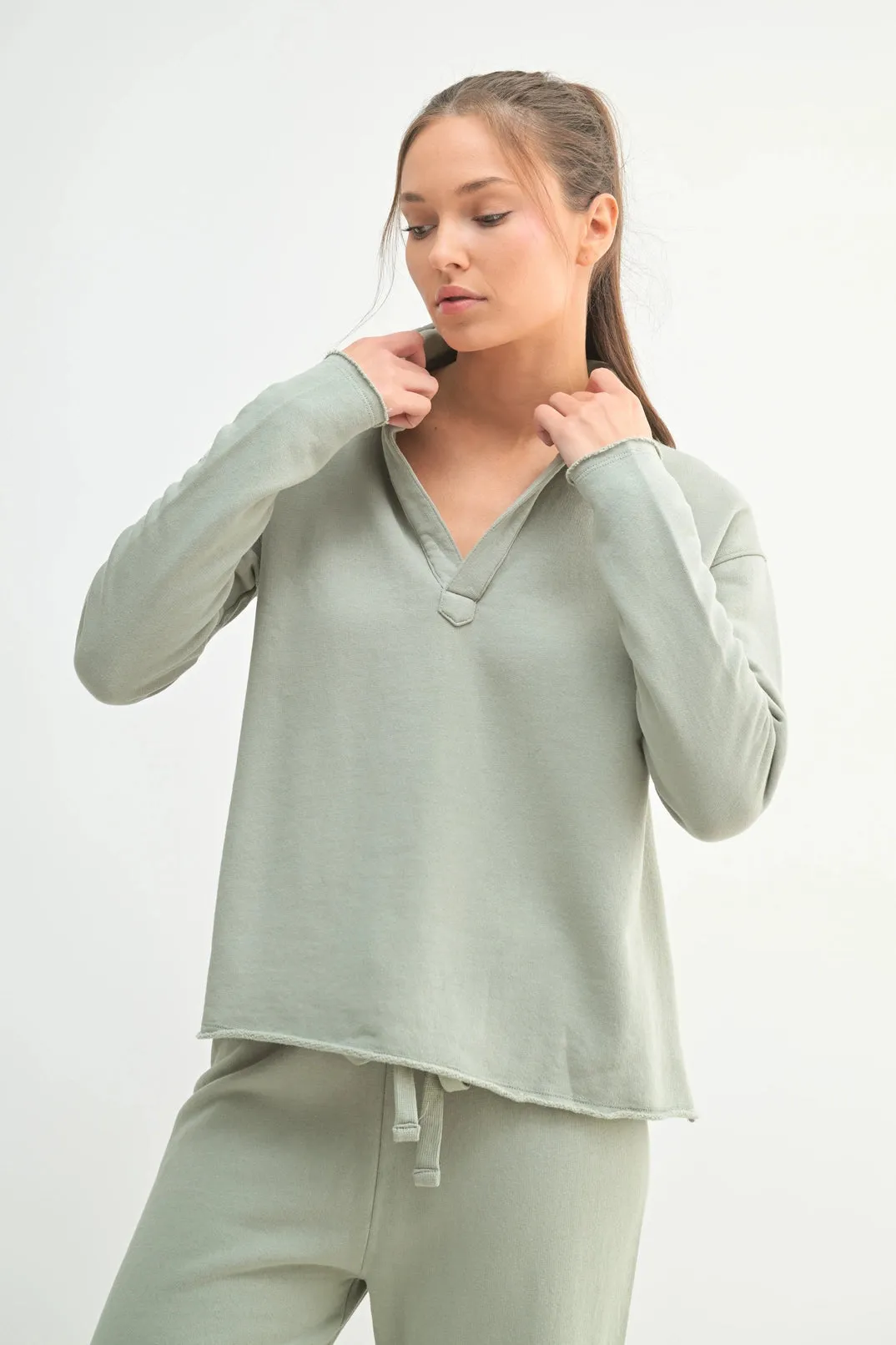malibu vintage henley top