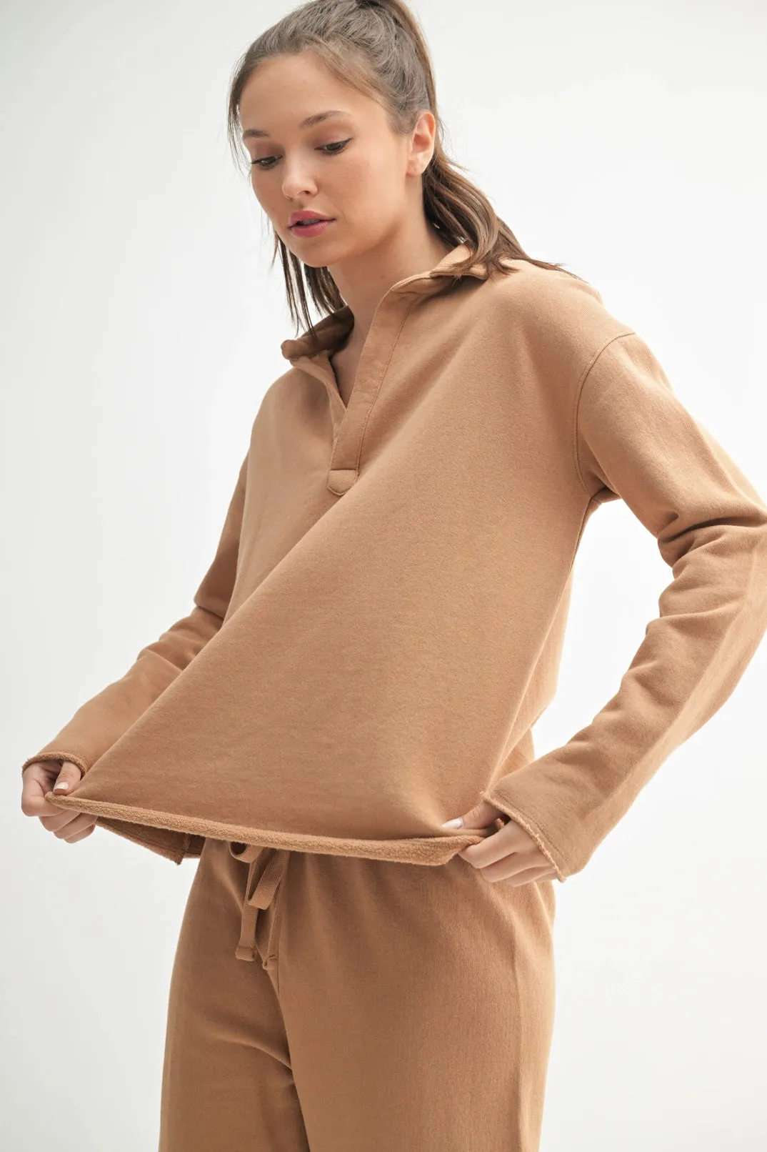 malibu vintage henley top