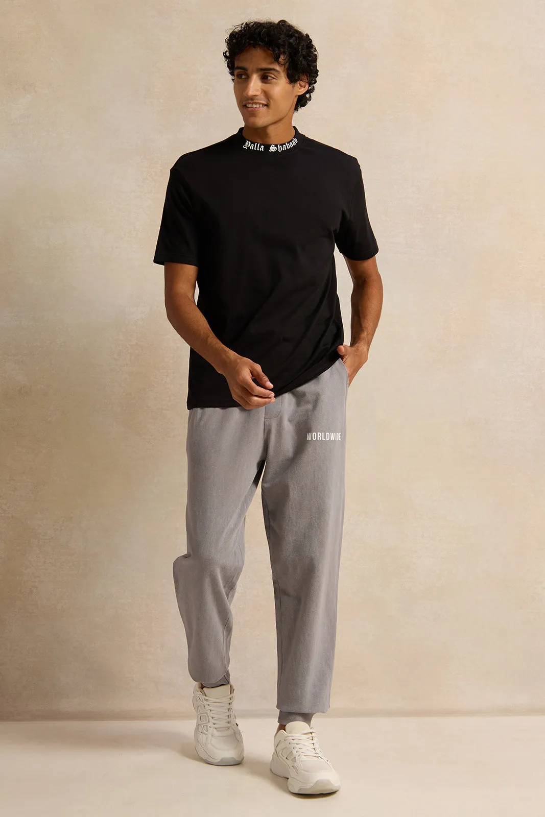 Men Grey Lounge Pant