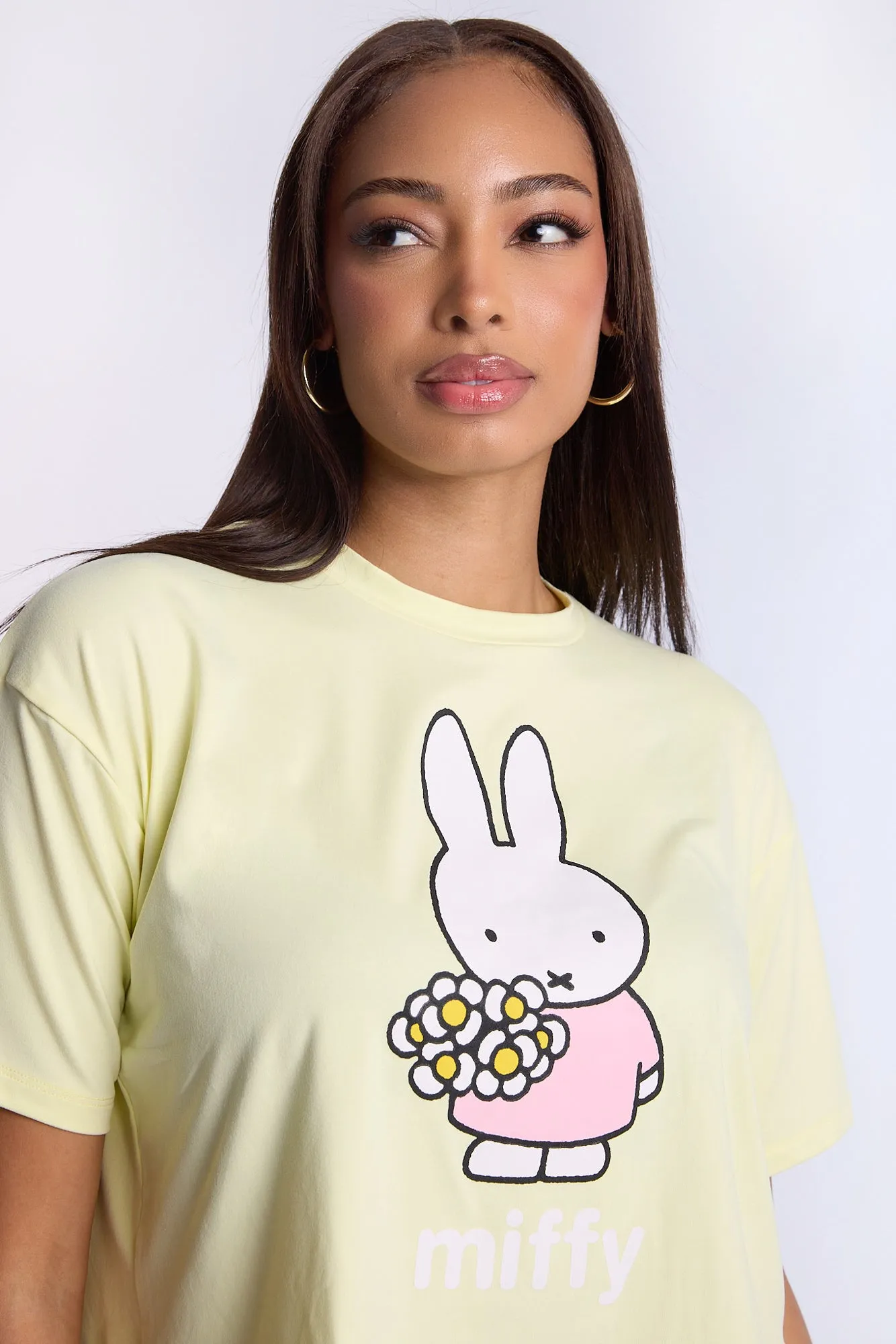 Miffy Super Soft Pajama Tee And Shorts 2-Piece Set
