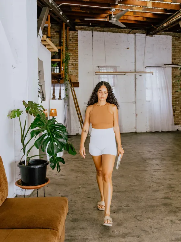 Rhythm - Classic Knit Short - Cream