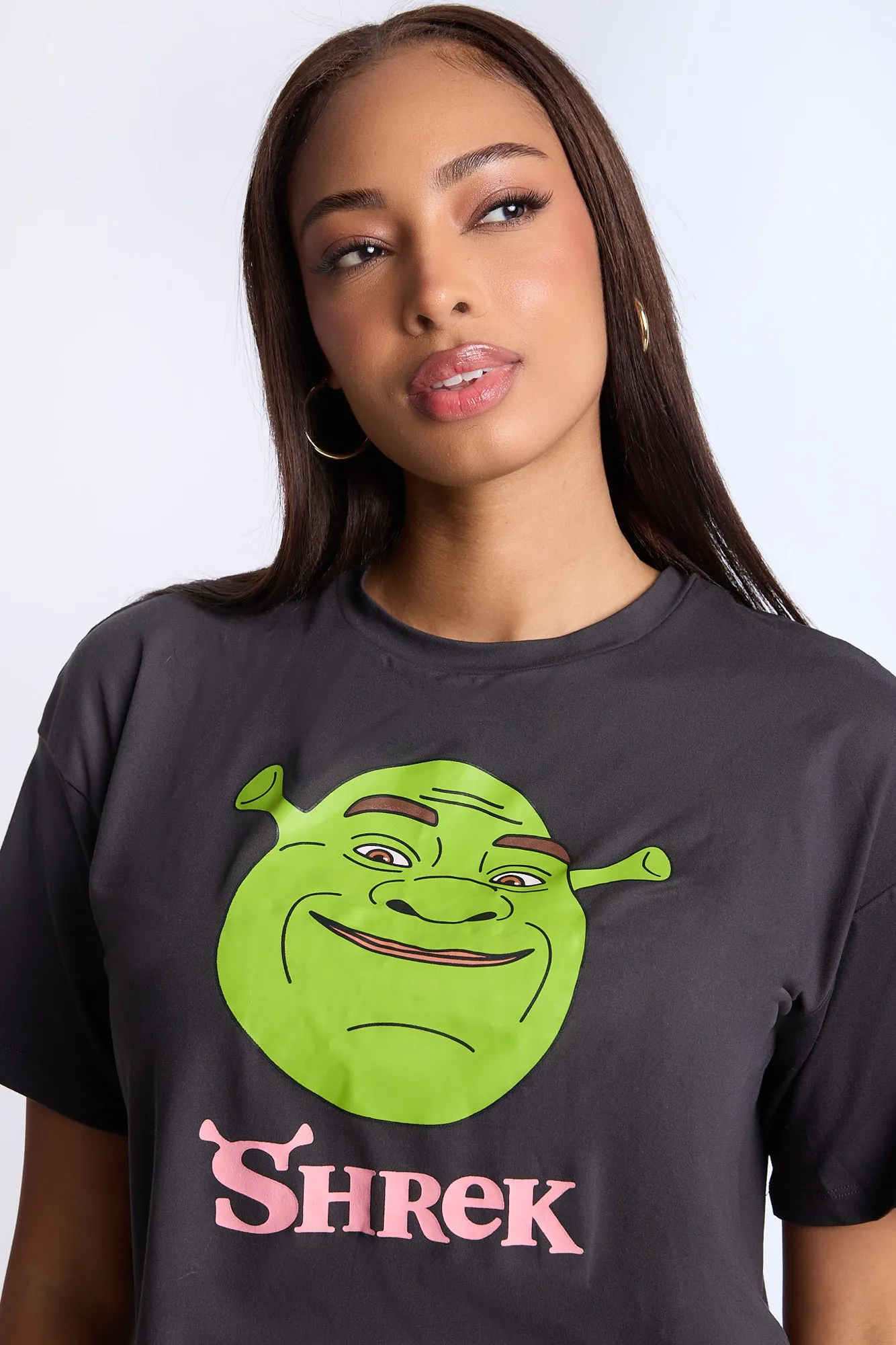 Shrek Super Soft Pajama Tee And Shorts 2-Piece Set