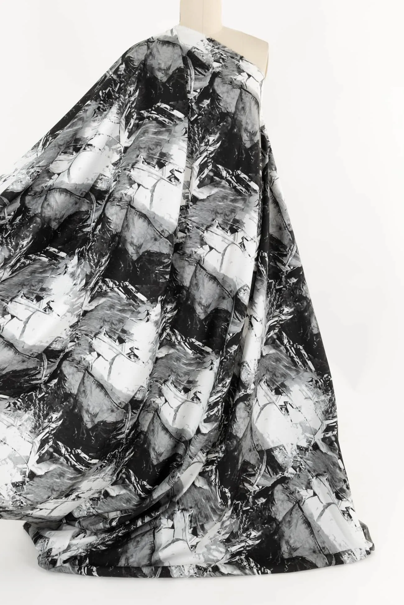 Smoke And Mirrors Italian Cotton Woven