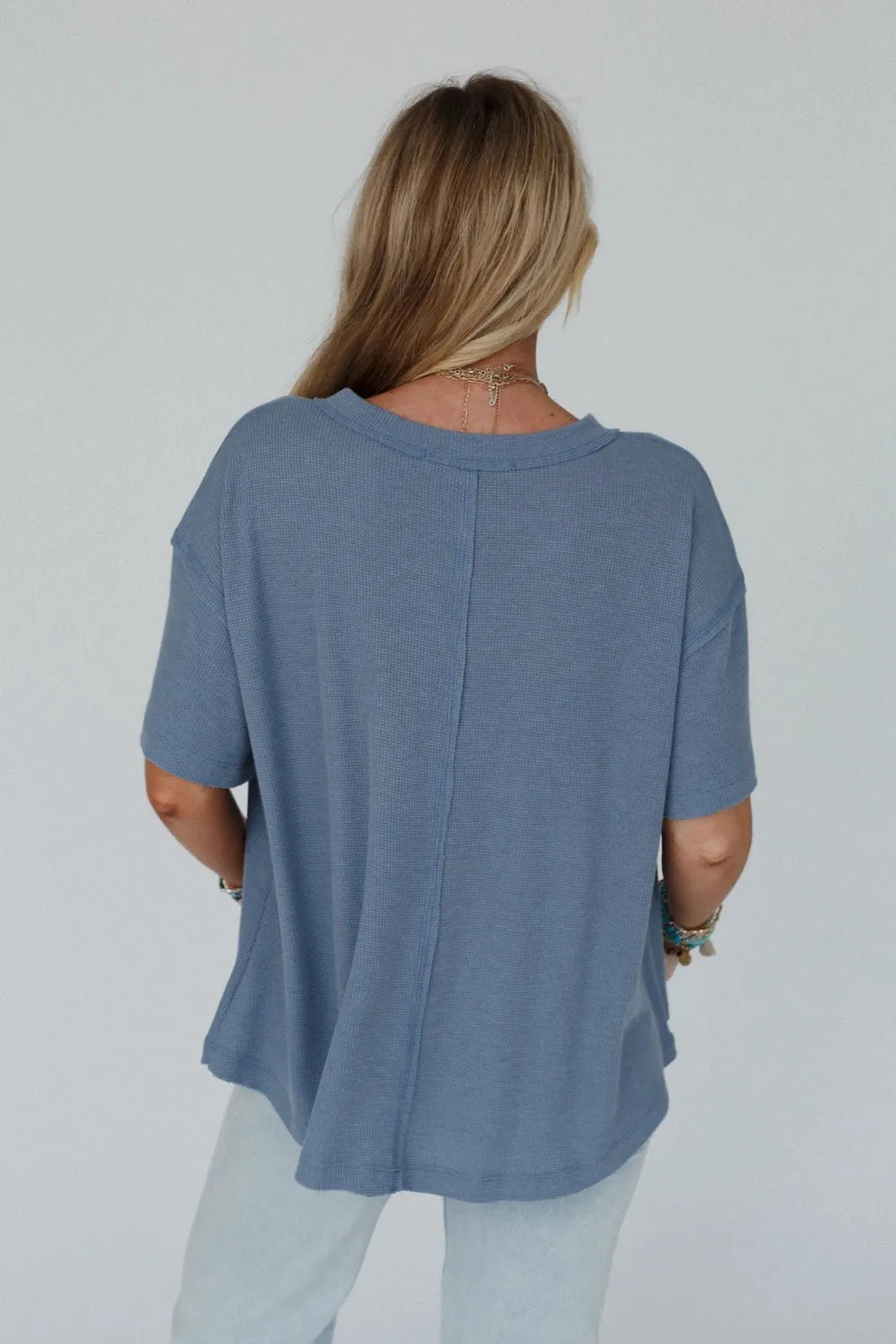 Soft Plume Henley Top