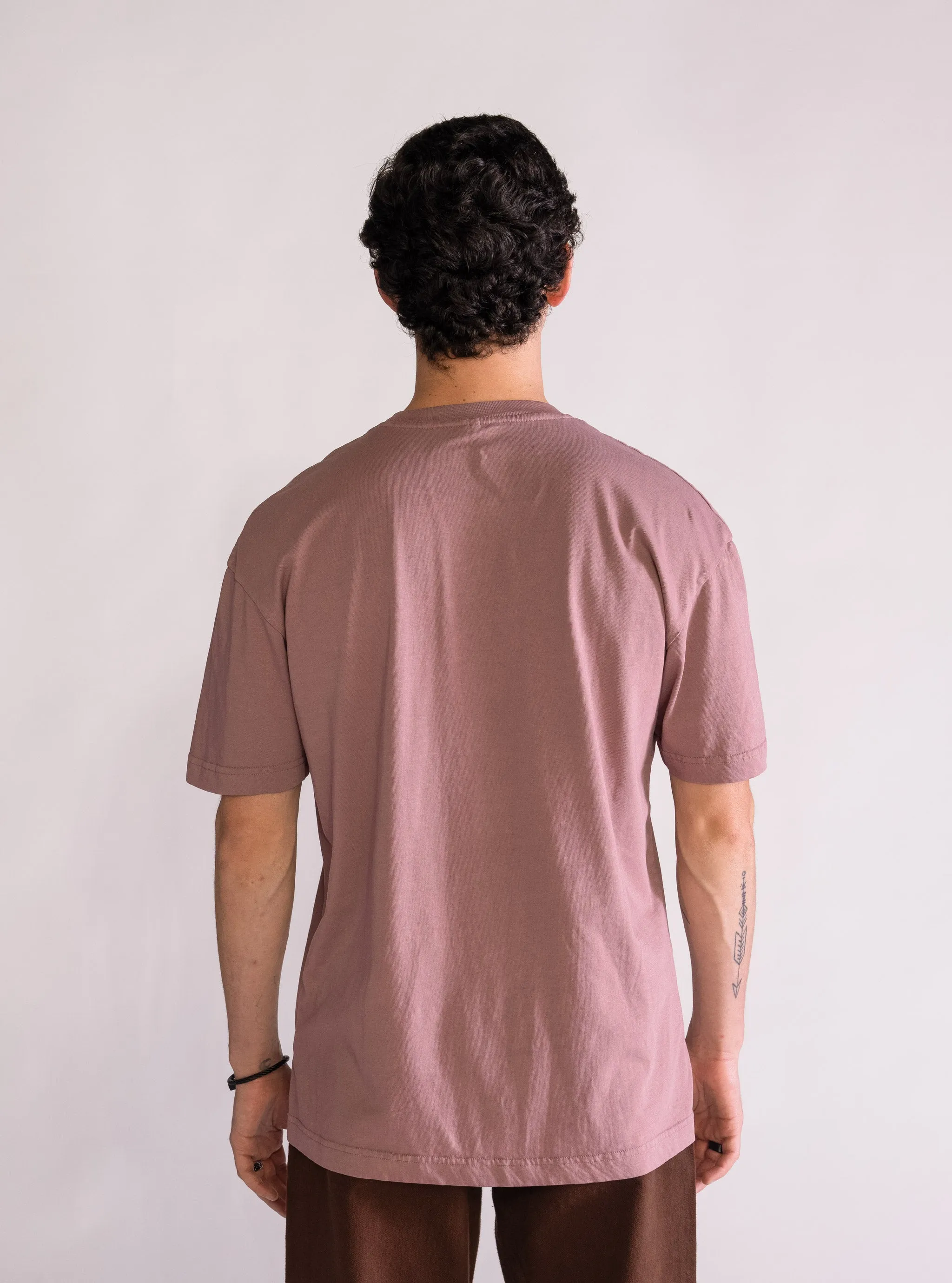Speed Up Drop Shoulder Playera, Morado Claro