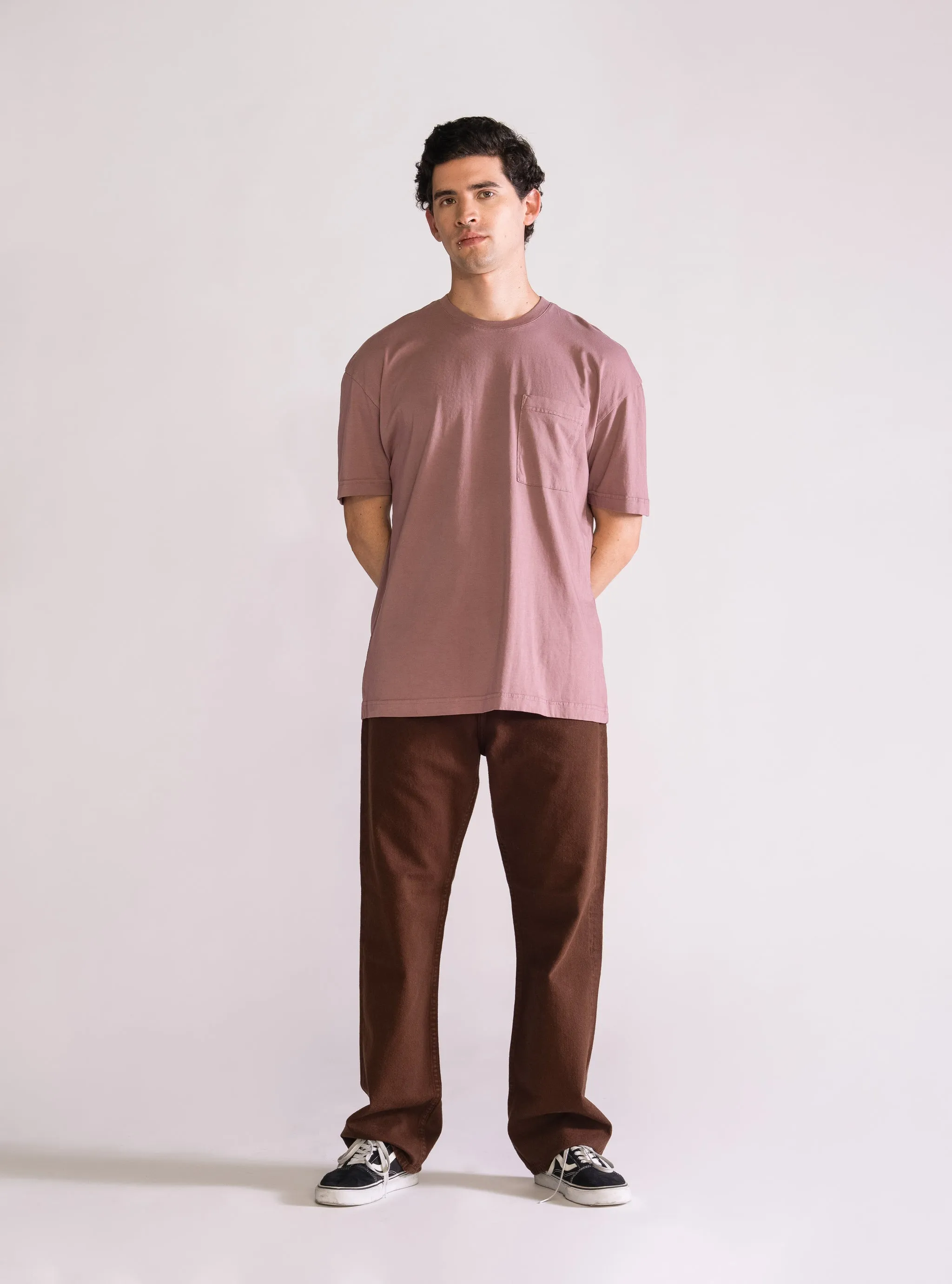 Speed Up Drop Shoulder Playera, Morado Claro
