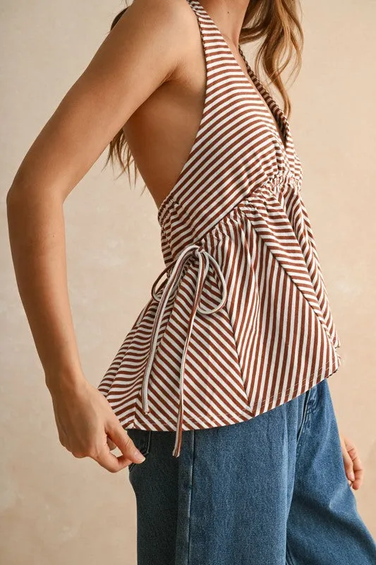 With Love Stripe Top