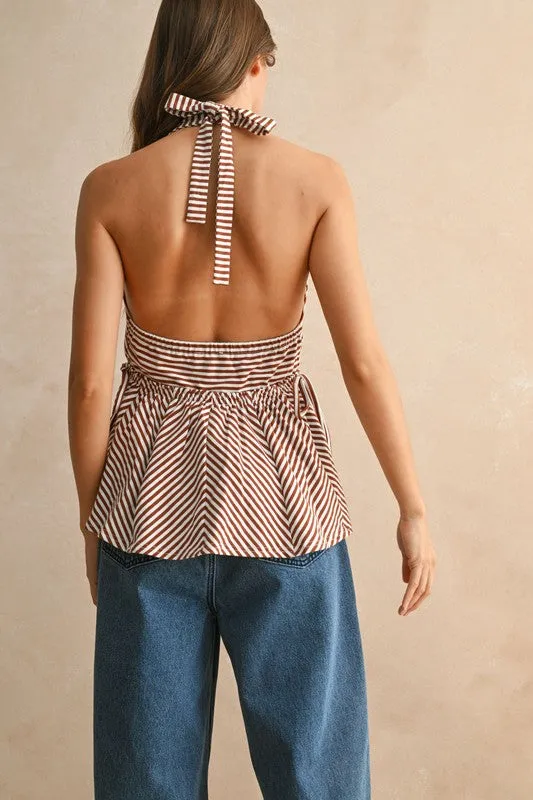 With Love Stripe Top